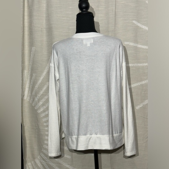 Lucky Brand Ultra Soft Cloud Jersey Wrinkle Free Sweatshirt Top - Picture 3 of 7